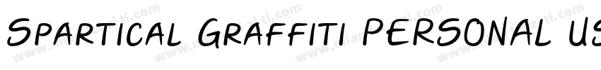 Spartical Graffiti PERSONAL USE Re字体转换